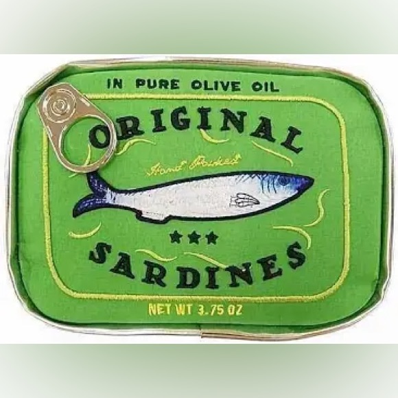 NWT- Sardine Can Cosmetic Bags - Picture 2 of 4